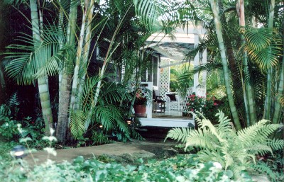 The entrance to our one bedroom Hawaiian Vacation Rental