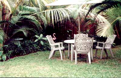 Enjoy nude sunbathing in the totally private yards...no tan lines to worry about